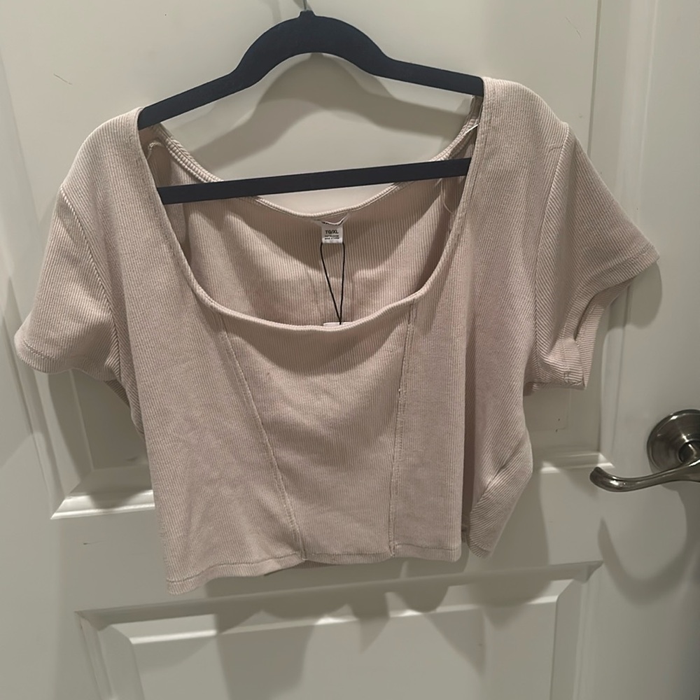 garage corset tee